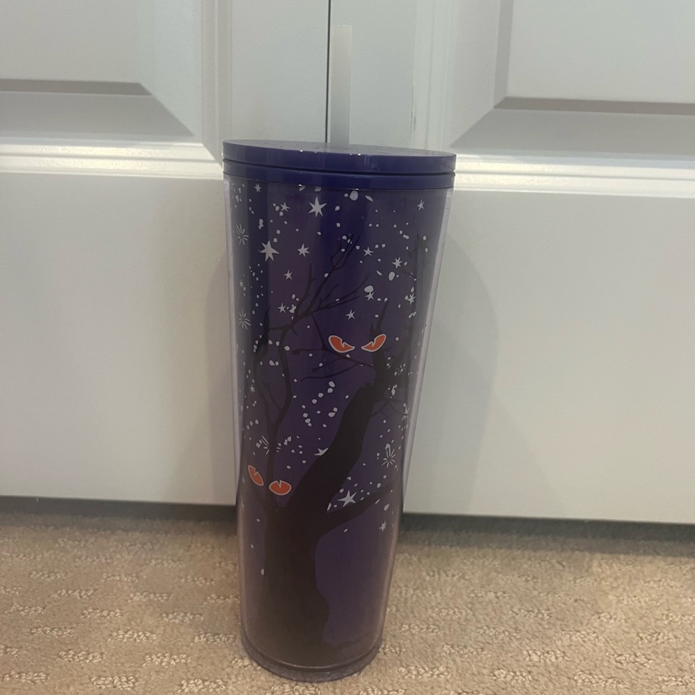 Halloween Bat Starbucks Cup